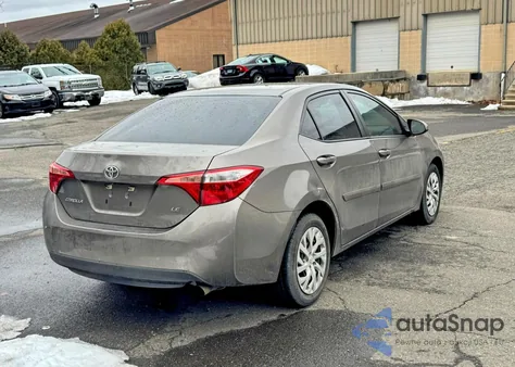 2019 Toyota Corolla Le из США, поврежденный, VIN 5YFBURHE7KP879765